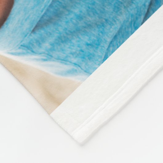 Grootkind opa Je bent de beste 7 fotocollage Fleece Deken (Hoek)