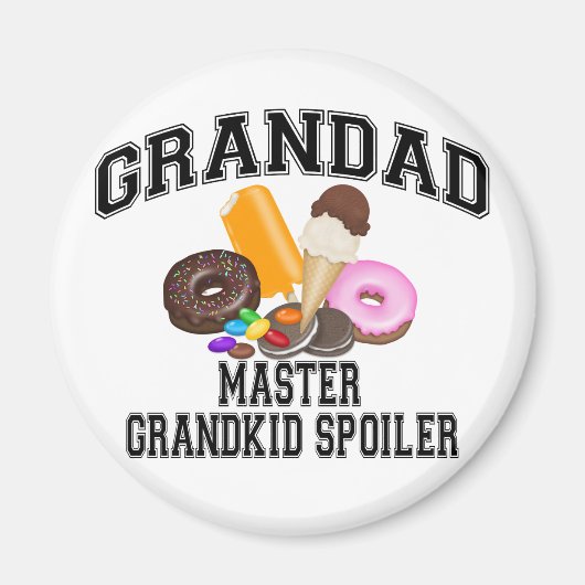 Grootkind Spoiler Grandad Magneet (Voorkant)
