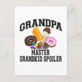Grootkind Spoiler Grandpa Briefkaart (Voorkant)