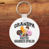 Grootkind Spoiler Grandpa Sleutelhanger (Voorkant)