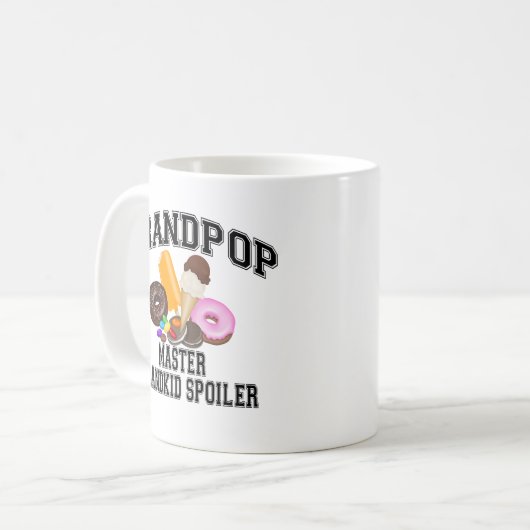 Grootkind Spoiler Grandpop Koffiemok (Voorkant links)