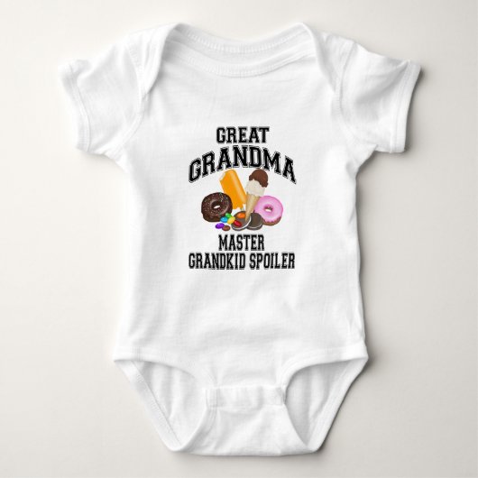 Grootkind Spoiler Great Grandma Romper (Voorkant)