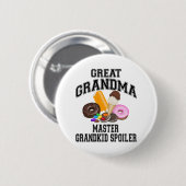 Grootkind Spoiler Great Grandma Ronde Button 5,7 Cm (Voorkant /achterkant)