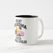 Grootkind Spoiler Great Grandma Tweekleurige Koffiemok (Voorkant rechts)