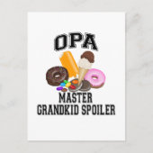 Grootkind Spoiler Opa Briefkaart (Voorkant)