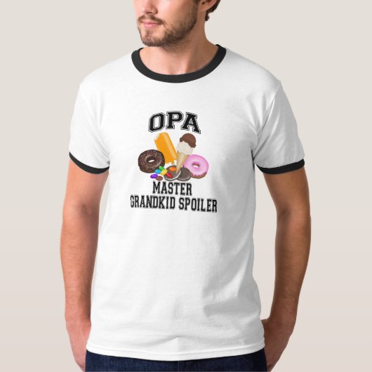 Grootkind Spoiler Opa T-shirt (Voorkant)