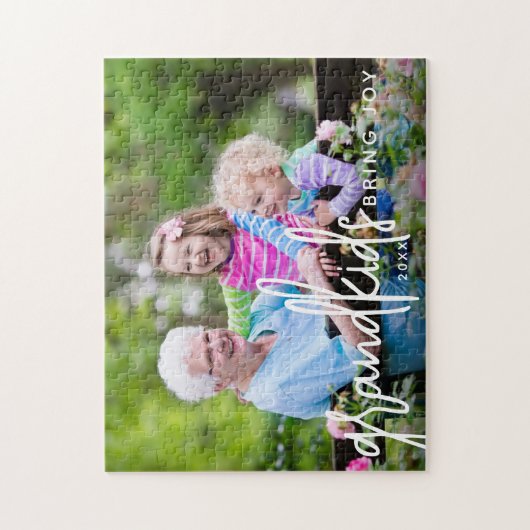 Grootkinderen brengen foto van Joy Legpuzzel (Verticaal)