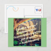 Grootkinderen, de pot goud in het leven. Briefkaar Briefkaart (Voorkant / Achterkant)