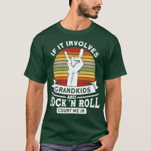 Grootkinderen en rock n Roll Rock n Roll Guitar T-shirt