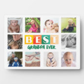 Grootkinderen Foto collage Beste opa ooit Gift Fotoplaat (voorkant)