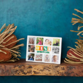 Grootkinderen Foto collage Beste opa ooit Gift Fotoplaat (Zijkant)