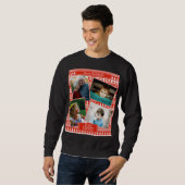 Grootkinderen Foto Merry Kerstmis Ugly Sweater (Voorkant volledig)