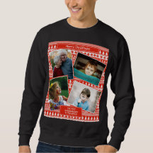 Grootkinderen Foto Merry Kerstmis Ugly Sweater