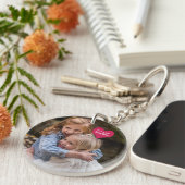 Grootkinderen Foto We houden van je oma Sleutelhan Sleutelhanger (Voorkant Rechts)