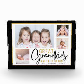 Grootkinderen Grote Grootouders Leven Quote 4 Afbe Fotoblokken (Voorkant)