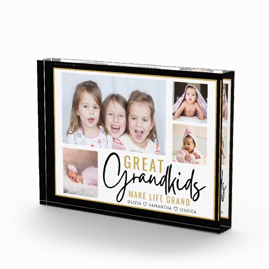 Grootkinderen Grote Grootouders Leven Quote 4 Afbe Fotoblokken (Rechts)