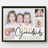 Grootkinderen Grote Grootouders Life Quote 4 Foto Fotoplaat (Voorkant)