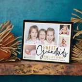 Grootkinderen Grote Grootouders Life Quote 4 Foto Fotoplaat (Zijkant)