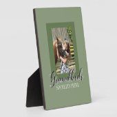 Grootkinderen hier rondhangen foto-sjabloon fotoplaat (Zijkant)