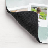 Grootkinderen maken foto's van grote kleinkinderen muismat (Hoek)