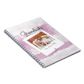 Grootkinderen maken foto's van grote kleinkinderen notitieboek (Rechterzijde)