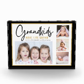 Grootkinderen maken grote prijsopgave 4 Afbeelding Fotoblokken (Voorkant)