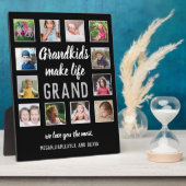 Grootkinderen maken grote prijsopgave voor het lev fotoplaat (Zijkant)