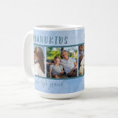 Grootkinderen maken het leven Grand 4 Foto grootou Koffiemok (Voorkant links)
