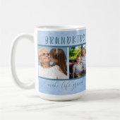 Grootkinderen maken het leven Grand 4 Foto grootou Koffiemok (Links)