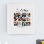 Grootkinderen maken het leven groot | Fotocollage Perfect Poster<br><div class="desc">Op zoek naar het perfecte Moederdag cadeau voor een grootouder? Zoek niet verder dan onze one-of-a-kind 12 foto collage poster! Dit leuke en sentimentele cadeau heeft een hartverwarmende boodschap - 'KLEINKINDEREN MAKEN DE WERELD GROOT' - en kan worden gepersonaliseerd met de namen van alle kleinkinderen. Wil je het nog specialer...</div>