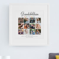 Grootkinderen maken het leven groot | Fotocollage