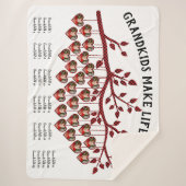 Grootkinderen maken het leven groots 25 Foto Colla Sherpa Deken (Voorkant)