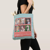 Grootkinderen maken het leven groots 6 Foto collag Tote Bag (Dichtbij)