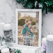 Grootkinderen maken het leven groots feestdagenkaart