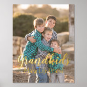 Grootkinderen maken het leven groots folie afdrukken (Voorkant)