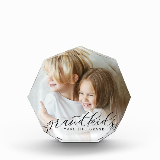 Grootkinderen maken het leven groots fotoblokken (Voorkant)