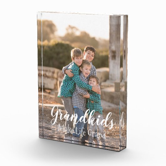 Grootkinderen maken het leven groots fotoblokken (Rechts)
