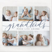 Grootkinderen maken het leven groots | Fotocollage Muismat (Voorkant)