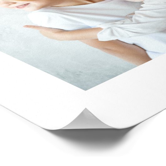 Grootkinderen maken het leven groots | Fotocollage Poster (Hoek)