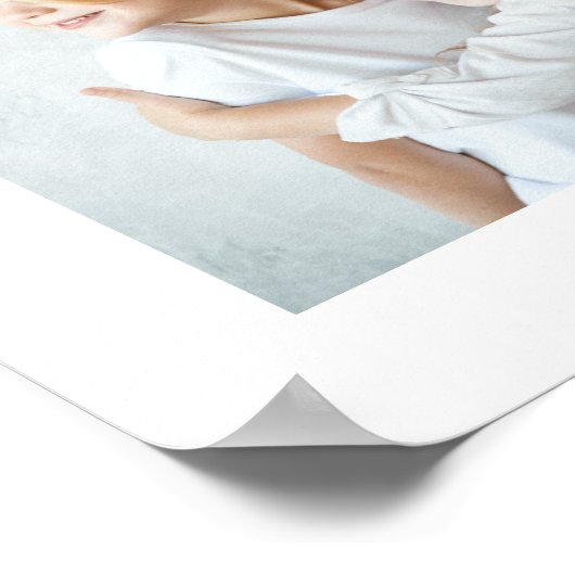 Grootkinderen maken het leven groots | Fotocollage Poster (Hoek)