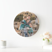 Grootkinderen maken het leven groots grote klok (Huis)