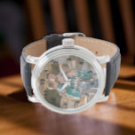 Grootkinderen maken het leven groots horloge<br><div class="desc">Grootkinderen maken het leven groots: Aangepast familiefoto cadeau. Fotografie © Storytree Studios,  Stanford,  CA. Het malplaatje van de foto moet met uw eigen foto worden vervangen</div>