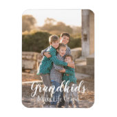 Grootkinderen maken het leven groots magneet (Verticaal)