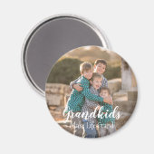 Grootkinderen maken het leven groots magneet (Voorkant / Achterkant)