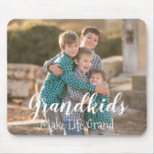 Grootkinderen maken het leven groots muismat (Voorkant)