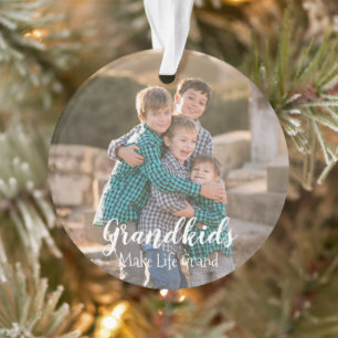 Grootkinderen maken het leven groots ornament