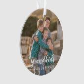 Grootkinderen maken het leven groots ornament (voorkant)