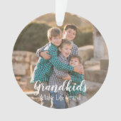 Grootkinderen maken het leven groots ornament (voorkant)