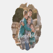 Grootkinderen maken het leven groots ornament kaart (Rechts)