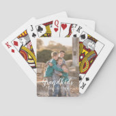 Grootkinderen maken het leven groots pokerkaarten (Achterkant)